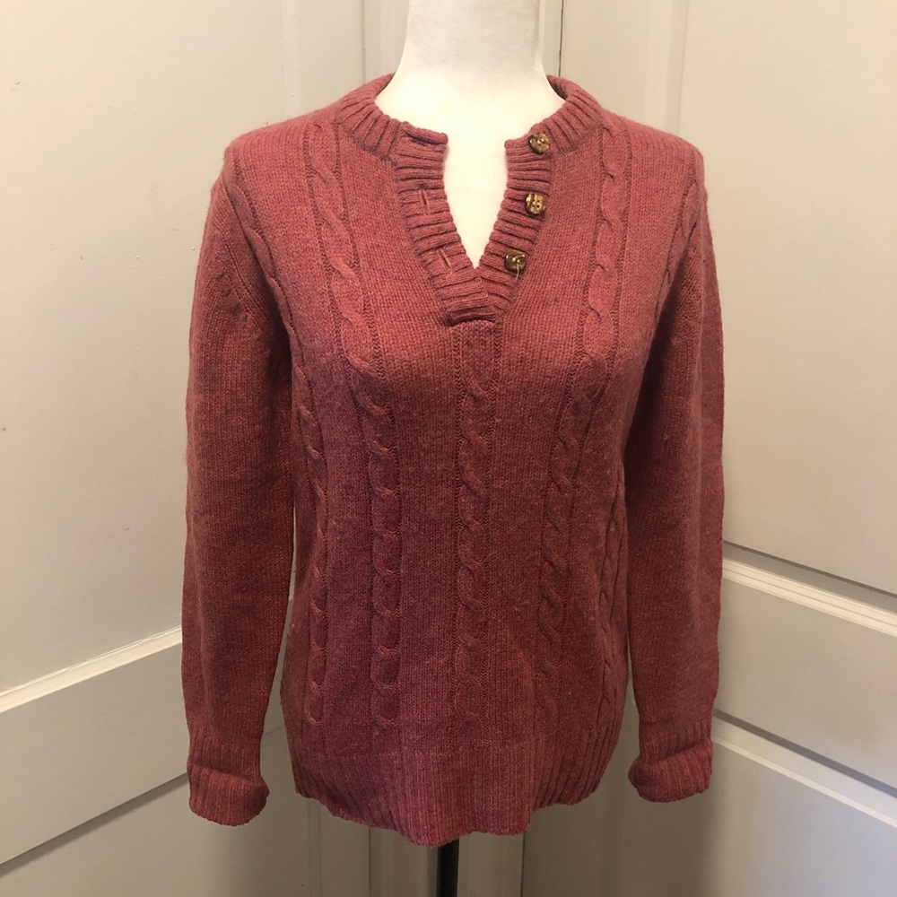 Northern isles New Zealand wool ladies knitted sweater size 36